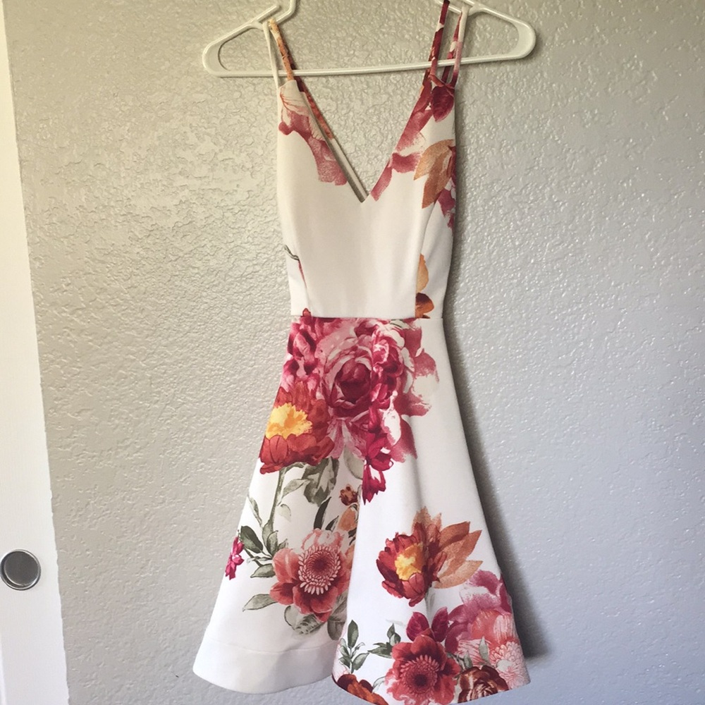 Floral summer dress